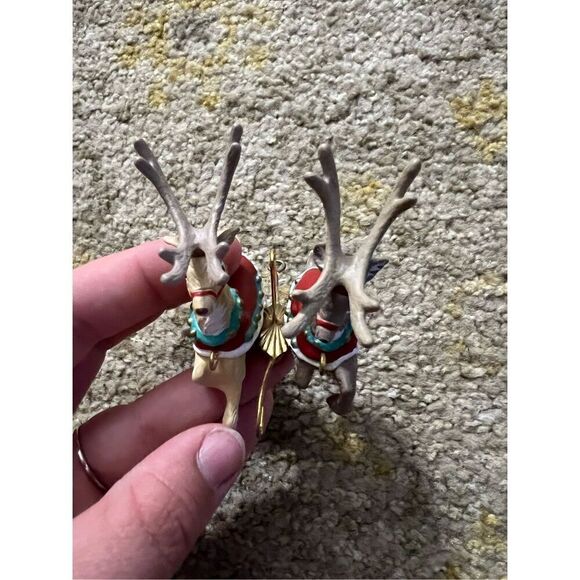 Hallmark Keepsake Donder & Blitzen Reindeer Ornament 4th of 5 Ornament - Picture 8 of 8